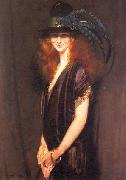 William Orpen Bridgit - a picture of Miss Elvery oil painting artist
